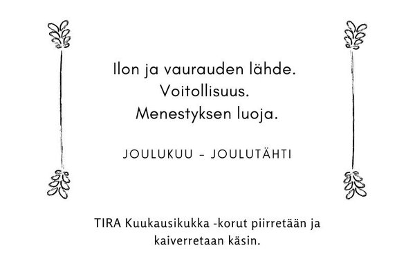 JOULUKUU - JOULUTÄHTI